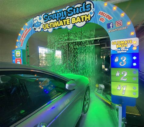 Full Service Wash – Hours of Operation: 8am-5pmExpress Drive-Thru – Hours of Operation: 8am-6pm. Stop by Soapy Suds Car Wash and rest assured that your car is in good hands! Be sure you are signed up to receive exclusive offers which can be redeemed at any of our locations. You may reach us at soapysuds661@gmail.com or give us a call at ... 